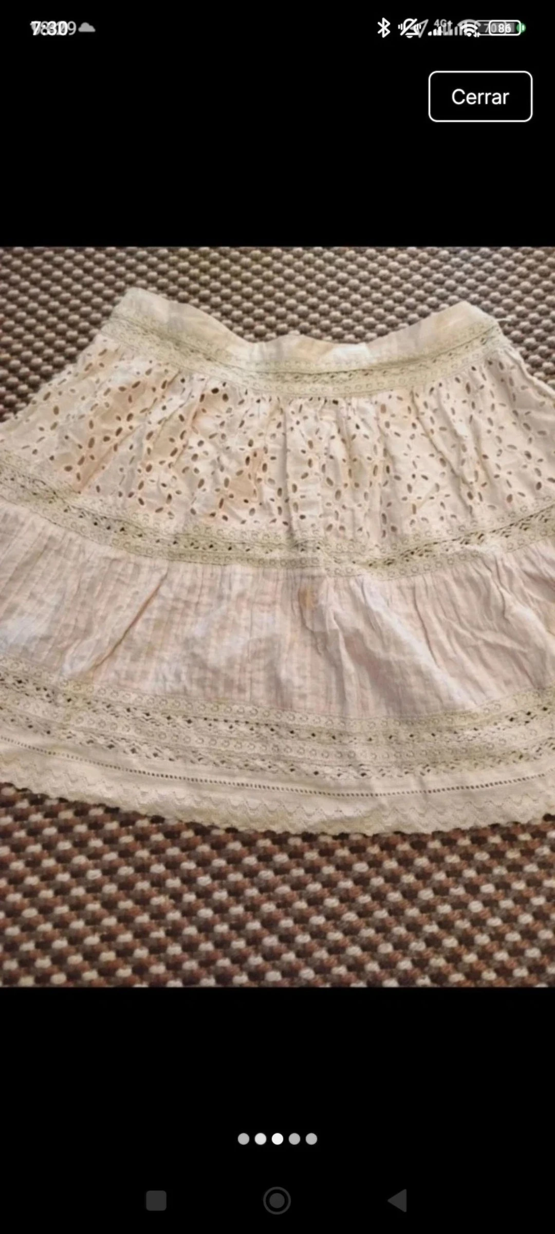 Falda de encaje Zara t.36. Zara Trafaluc – photo 2